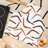 Boomerang Australian Aboriginal Ornament Pattern Adjustable Apron