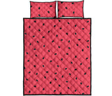 watermelon texture background Quilt Bed Set