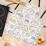 Cute Sushi Icon Pattern Adjustable Apron