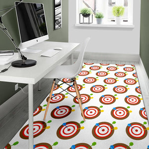 Darts Pattern Print Design 04 Area Rug