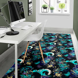 Dragon Sea Wave Pattern Area Rug