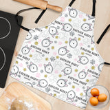 Siberian Husky Design Pattern Adjustable Apron