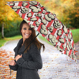 Popcorn Pattern Print Design 05 Umbrella