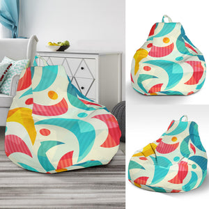 Colorful Moon Pattern Bean Bag Cover