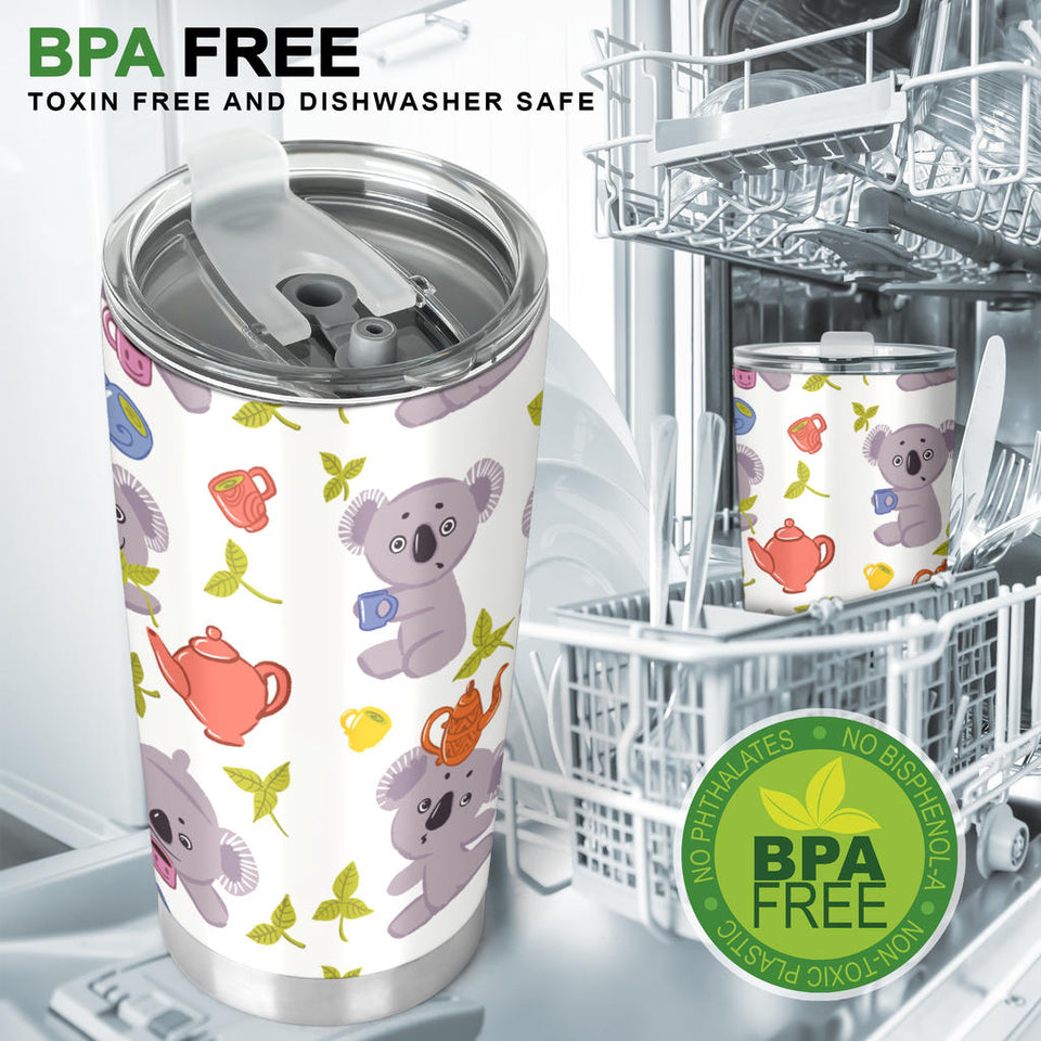 Cute Koalas Teapots Tea Tumbler