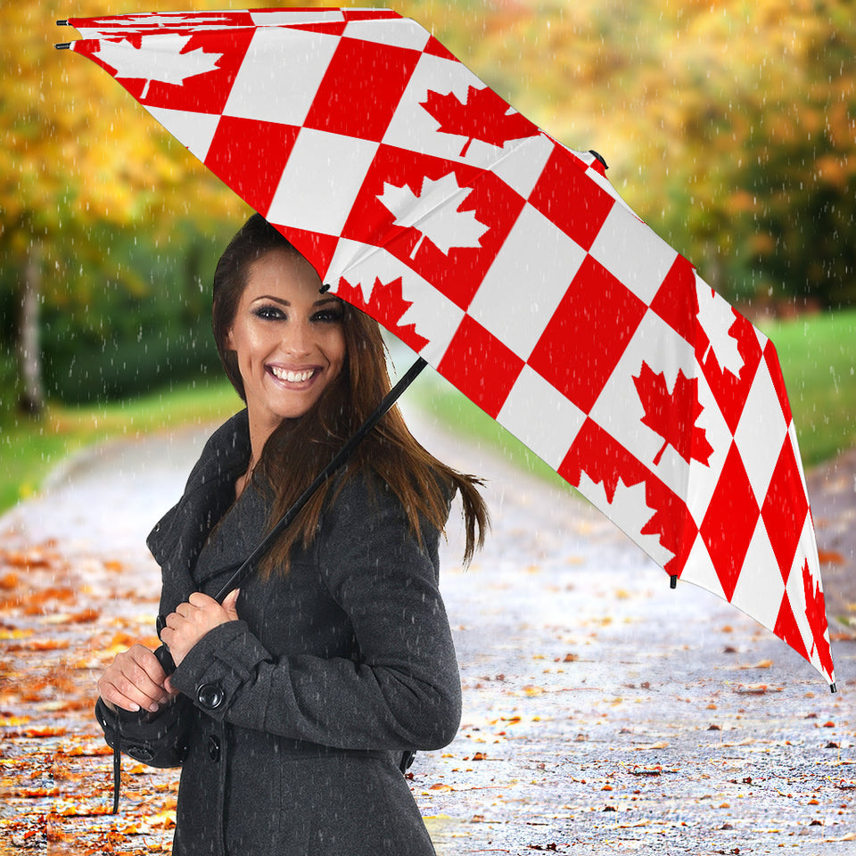 Canada Pattern Print Design 05 Umbrella