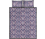 Indian Batik Style pattern Quilt Bed Set
