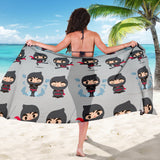 Cute Ninja Pattern Sarong