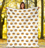 Pretzels Pattern Print Design 02 Premium Blanket