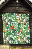 Cactus Design Pattern Copy Premium Quilt