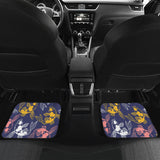 Koi Fish Carp Fish Pattern Front And Back Car Mats