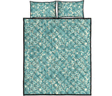 Classic Hand drawn Grape pattern Quilt Bed Set