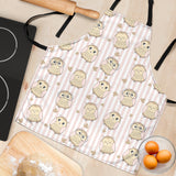 Cute Owl Leaf Adjustable Apron
