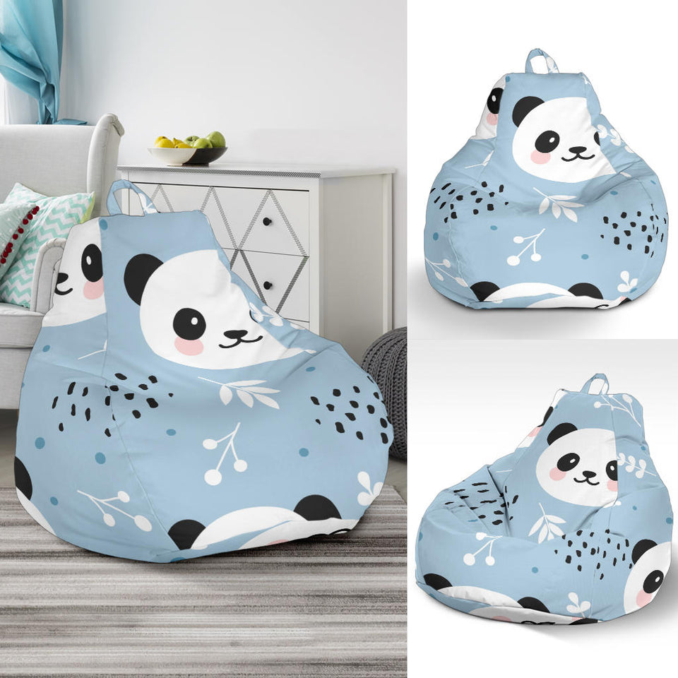 Cute Panda Pattern Bean Bag Cover