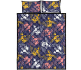 Koi Fish Carp Fish pattern Quilt Bed Set