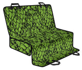 Green Hop Pattern Dog Car Seat Covers