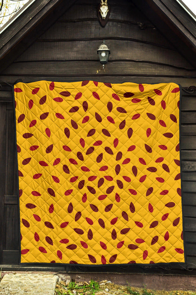 Passion Fruit Texture Premium Quilt