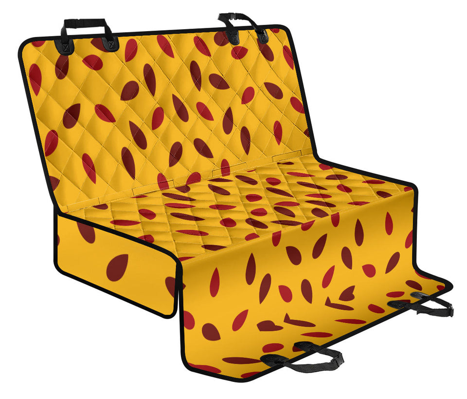Passion Fruit Texture Dog Car Seat Covers