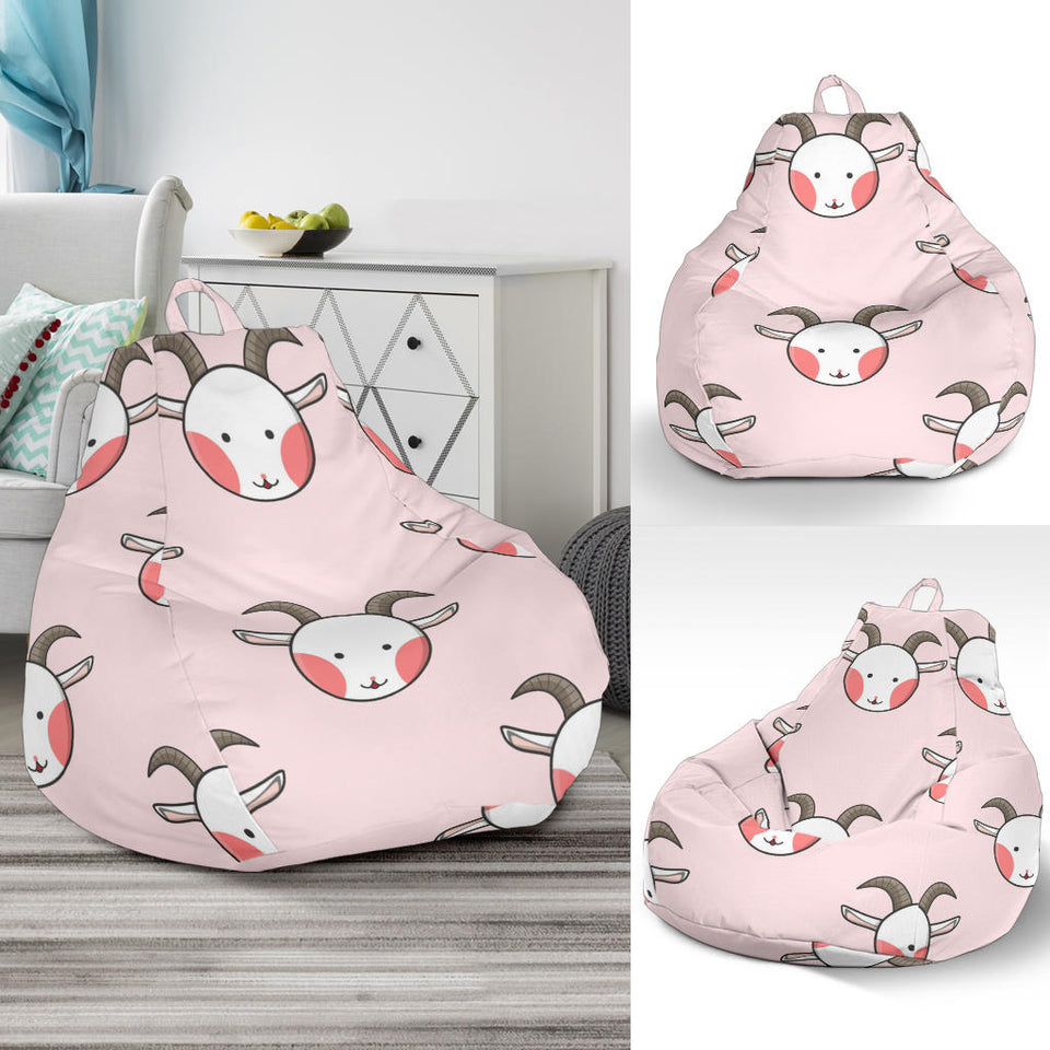Cute Goat Pattern Bean Bag Cover
