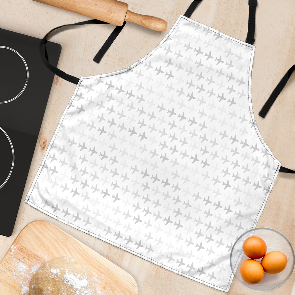 Airplane Print Pattern Adjustable Apron