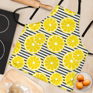 Slice Of Lemon Design Pattern Adjustable Apron