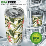 Heliconia Pattern Tumbler