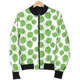 Hop Pattern Background Women'S Bomber Jacket