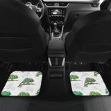 Chameleon Lizard Pattern Front And Back Car Mats