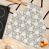 Scallop Shell Pattern Adjustable Apron