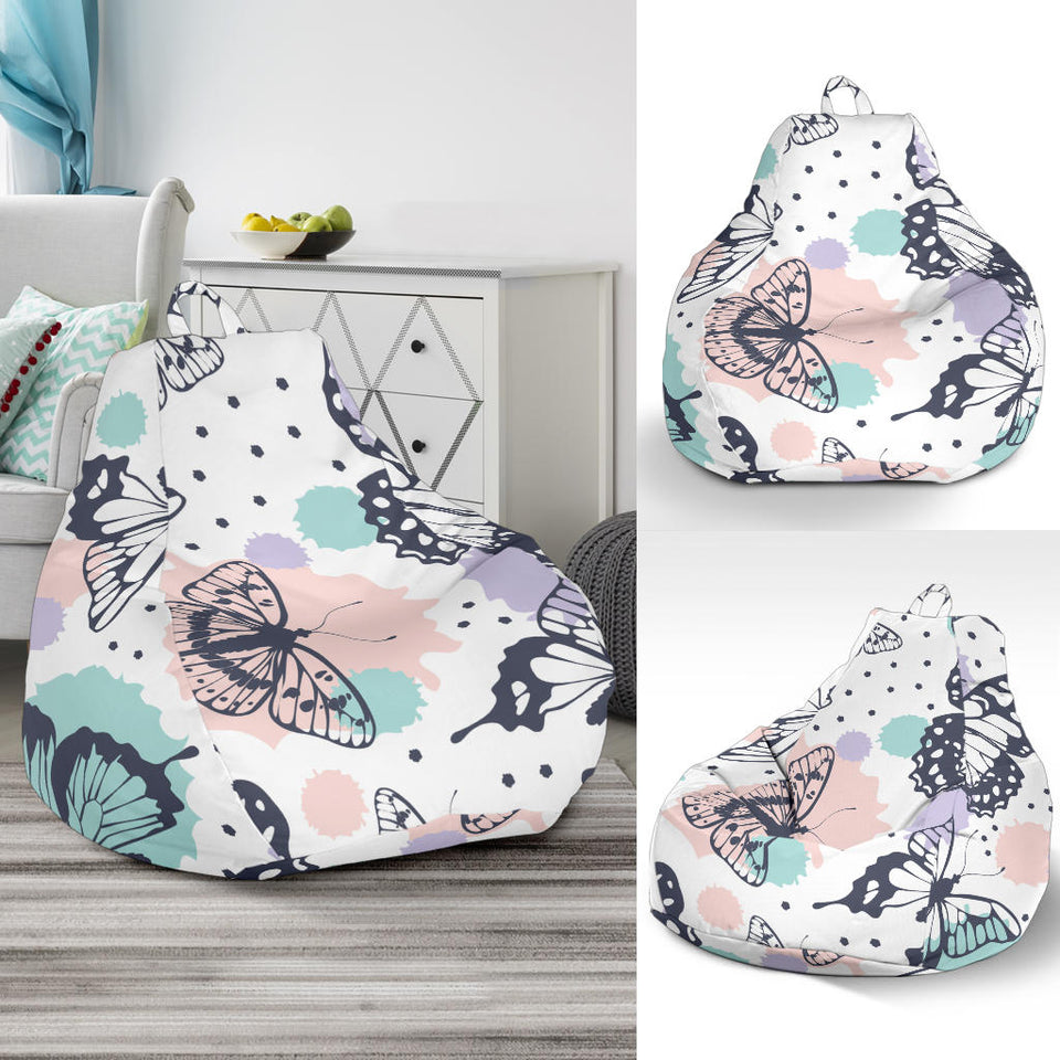 Butterfly Pattern Bean Bag Cover