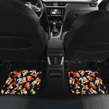 Goldfish Pattern Print Design 03 Front and Back Car Mats