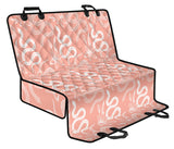 Snake Lilies Flower Pattern Dog Car Seat Covers