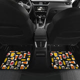 Beer Type Pattern Front And Back Car Mats