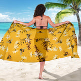 Bee Flower Pattern Sarong