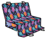 Pineapples Pattern Zigzag Background Dog Car Seat Covers