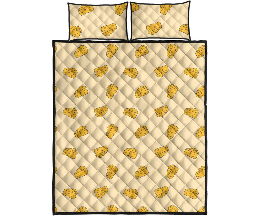 Cheese pattern Quilt Bed Set