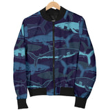 Shark Pattern Men'S Bomber Jacket