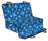 Airplane Pattern In The Sky Dog Car Seat Covers