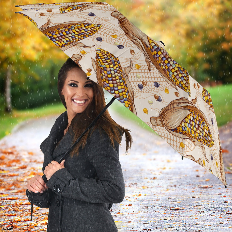 Corn Pattern Print Design 03 Umbrella
