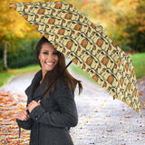 English Bulldog Pattern Print Design 02 Umbrella