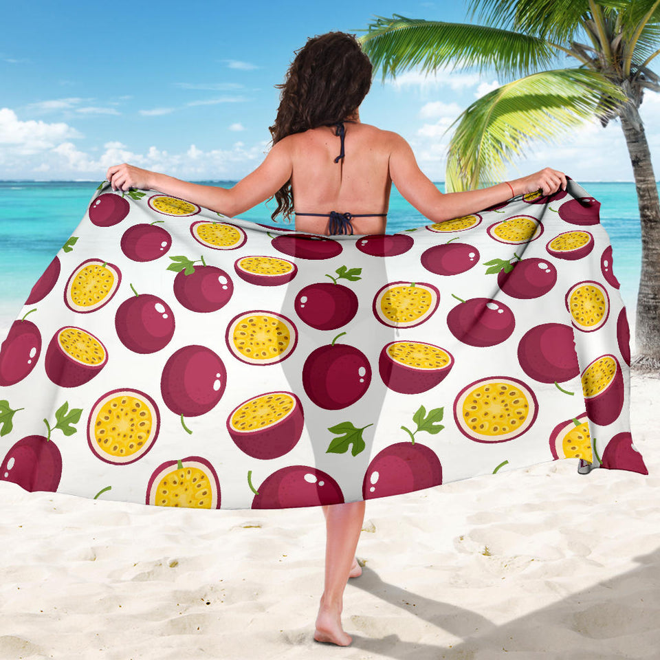 Passion Fruit Design Pattern Sarong