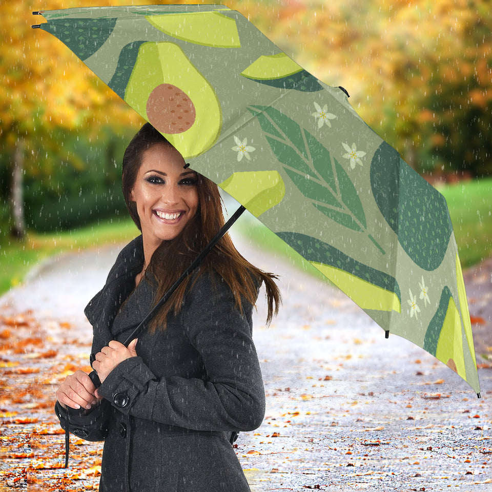 Avocado Pattern Umbrella
