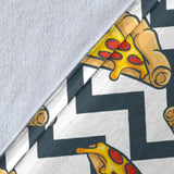 Pizza Design Pattern Premium Blanket