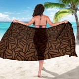 Coffee Bean Pattern Sarong
