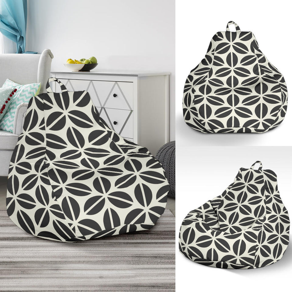 Coffee Bean Abstract Modern Pattern Bean Bag Cover