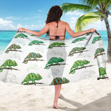 Chameleon Lizard Pattern Sarong