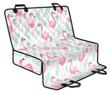Cute Flamingo Pattern Dog Car Seat Covers
