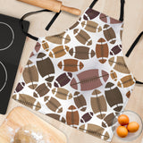 American Football Ball Pattern Adjustable Apron