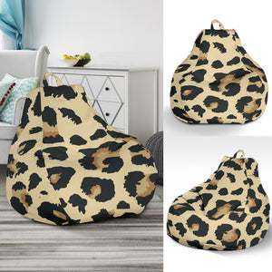 Leopard Print Design Pattern Bean Bag Cover