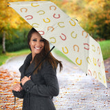 Horseshoes Pattern Print Design 02 Umbrella